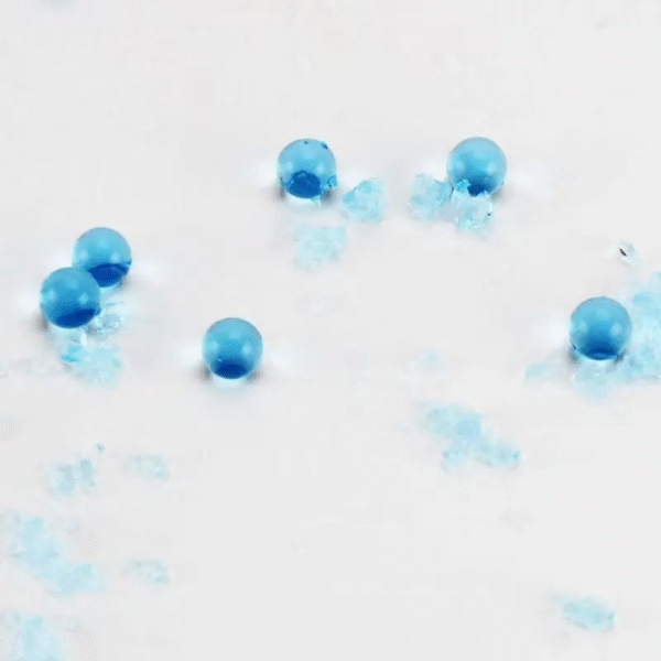 5000pcs Blue Gel Balls 💙 – Water-Activated Ammo for Gel Blaster Gun | Soft & Reusable Hydrogel Balls | QQ Gear BD - Image 3