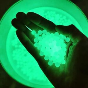 Luminous Gel Beads 💥 – Glow in The Dark Magic Crystal Balls 💫 | Water-Activated Hydrogel Jelly Beads for Toy Launchers & Decor