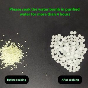 Luminous Gel Beads 💥 – Glow in The Dark Magic Crystal Balls 💫 | Water-Activated Hydrogel Jelly Beads for Toy Launchers & Decor - Image 4