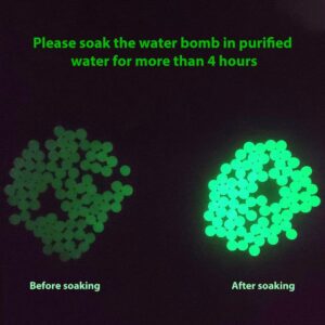 Luminous Gel Beads 💥 – Glow in The Dark Magic Crystal Balls 💫 | Water-Activated Hydrogel Jelly Beads for Toy Launchers & Decor - Image 8