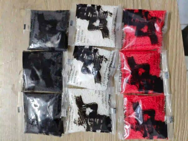 Gel Blaster Ammo - High Hardness Mixed Color (Black, White, Red) – QQ Gear BD