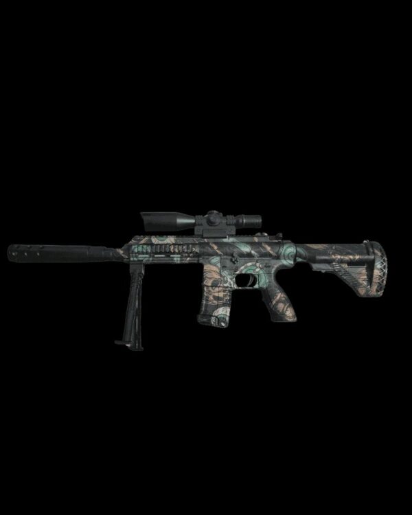 QQ Gear 4-in-1 Gel Blaster Gun Set – AKM / M416 / AWM / M24 PUBG গান 🎯 (ম্যানুয়াল মোড, ব্যাটারিহীন) - Image 4