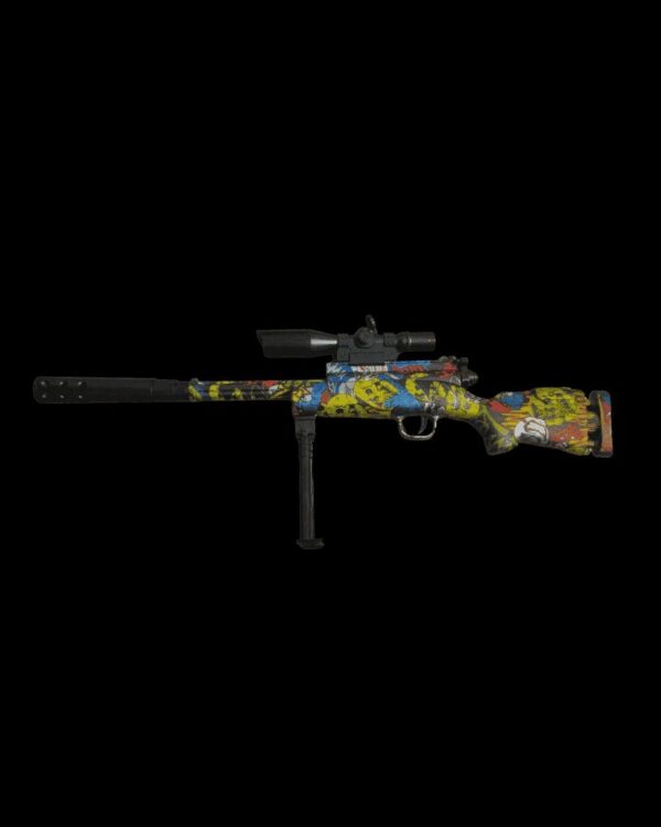QQ Gear 4-in-1 Gel Blaster Gun Set – AKM / M416 / AWM / M24 PUBG গান 🎯 (ম্যানুয়াল মোড, ব্যাটারিহীন) - Image 6