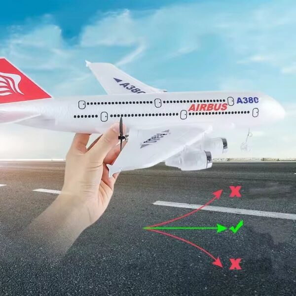 Airbus A380 RC Aircraft | 3CH Plane for Beginners – QQGearBD - Image 5