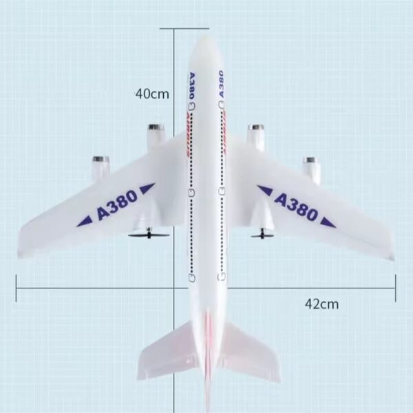 Airbus A380 RC Aircraft | 3CH Plane for Beginners – QQGearBD - Image 4