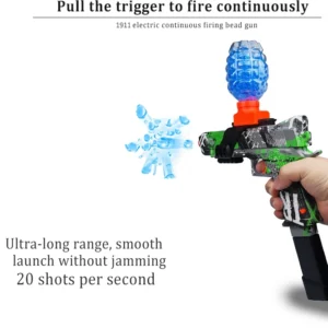 1911 Gel Blaster Gun – Eco-Friendly Tactical Edition | QQGEARBD - Image 5